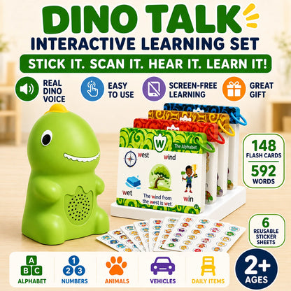 Dino Talk Interactive Learning Set