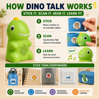 Dino Talk Interactive Learning Set